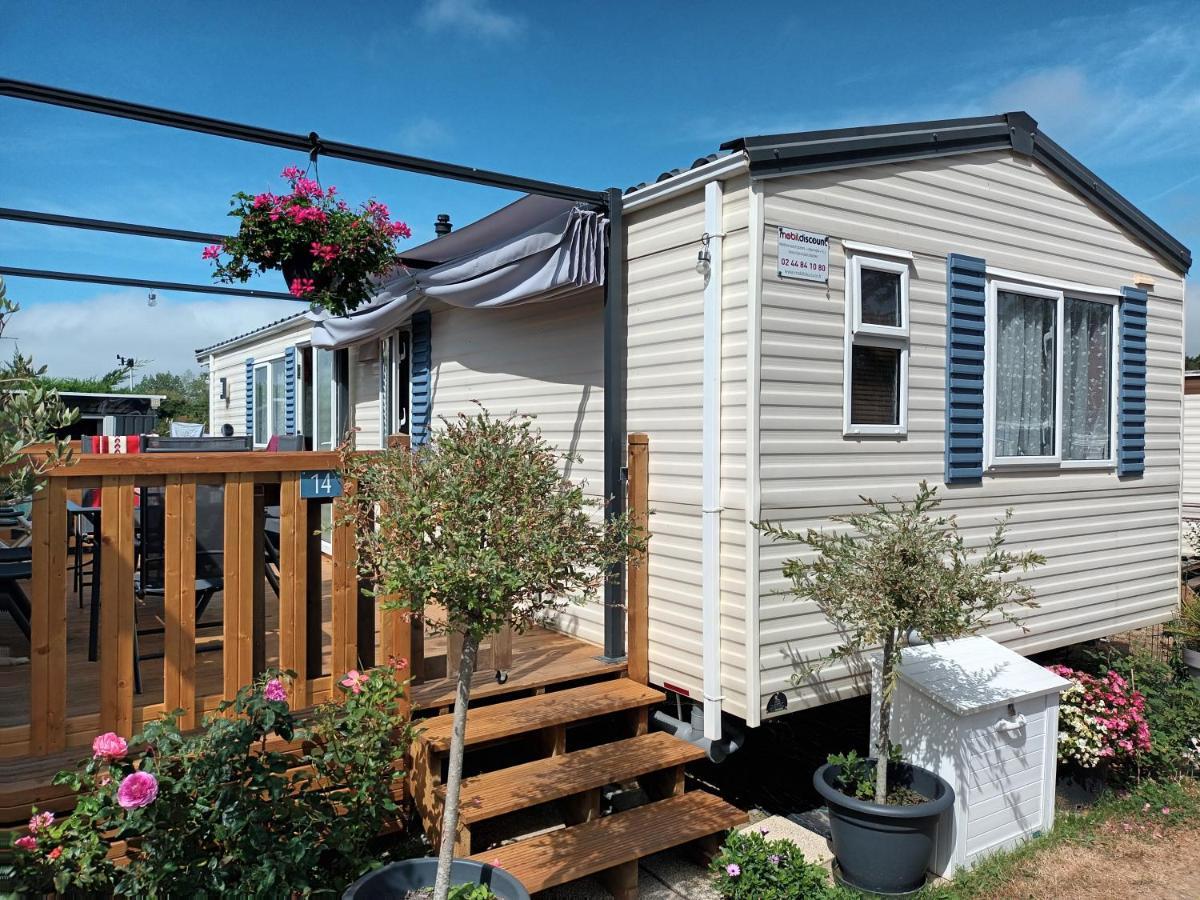 La Chanterie Agreable Mobil-Home Residentiel Normand Saint-Pair-sur-Mer Kültér fotó