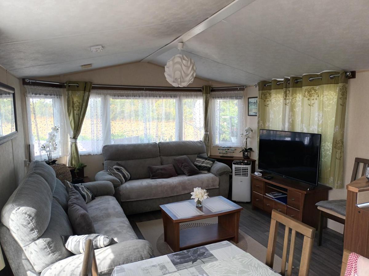 La Chanterie Agreable Mobil-Home Residentiel Normand Saint-Pair-sur-Mer Kültér fotó