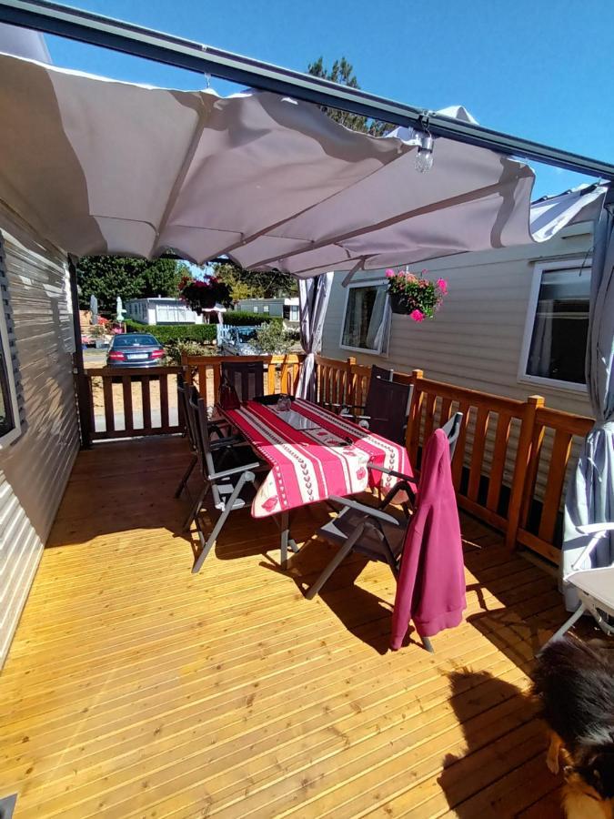 La Chanterie Agreable Mobil-Home Residentiel Normand Saint-Pair-sur-Mer Kültér fotó